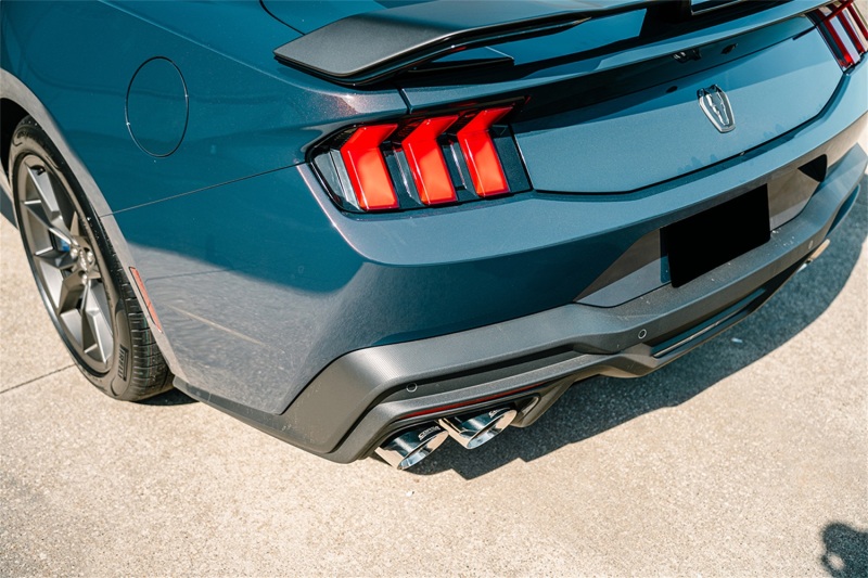 Corsa 2024 Ford Mustang Dark Horse 5.0L 3.0in Dual Rear Exit Cat-Back w/Twin 4.5in Polish Slash Tips - Image 3