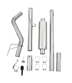 MBRP 06-08 Ram Hemi 1500 Mega Cab 5.7L / 03-13 Ram Hemi 2500/3500 5.7L Alum 3in Cat Back Single Side - Image 4
