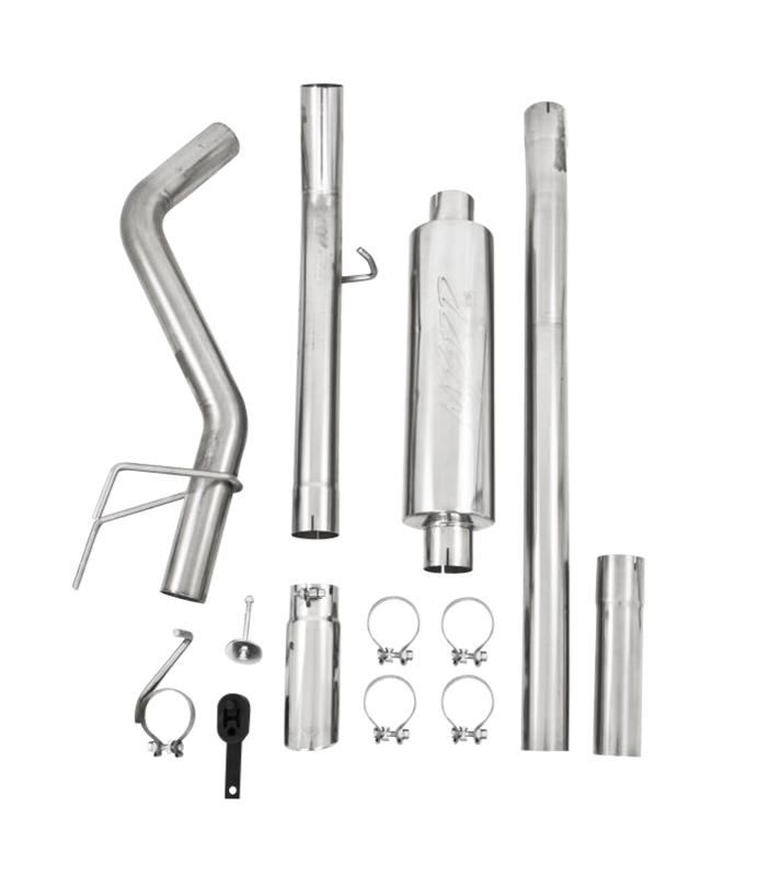 MBRP 06-08 Ram Hemi 1500 Mega Cab 5.7L / 03-13 Ram Hemi 2500/3500 5.7L Alum 3in Cat Back Single Side - Image 4