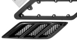Roush 2015-2023 Roush Mustang Fender Vent Heat Extractors - Gloss Black - Image 4