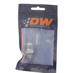 Alternative view of DeatschWerks 8AN ORB Male to 10AN Male Flare Adapter - Anodized DW Titanium