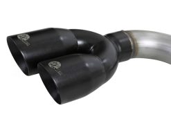 aFe Rebel XD Series 3in 304SS DPF-Back 20-21 GM Trucks L6-3.0L (td) LM2 - Dual Black Tip - Image 3