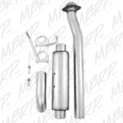 MBRP 11-12 Ford F-150 SVT Raptor 6.2L EC-SB/CC-SB 3.5in Cat Back Single Turn Down Alum Exhaust - Image 5