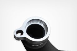 Injen 15-16 BMW M3(F80)/M4 (F82/83) 3.0L L6 Twin Turbo 2PC Aluminum Int. Charge Pipe - Wrinkle Black - Image 4