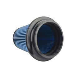 Injen SuperNano-Web Air Filter 5in Flange ID 7in Base/ 7.9in Height/ 5in Top/ Filter Monitor Nipple - Image 4