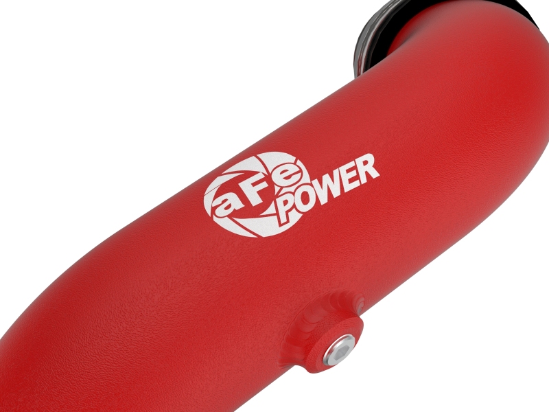 aFe 22-23 Ford Explorer BladeRunner Aluminum Hot and Cold Charge Pipe Kit - Red - Image 3
