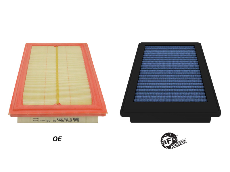 aFe MagnumFLOW OE Replacement Air Filter w/Pro 5R Media 15-18 Mercedes C300 (L4-2.0L Turbo) - Image 3