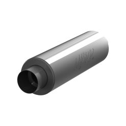 Alternative view of MBRP Universal 5in ID Inlet/Outlet 31in Single Muffler T409 (NO DROPSHIP)
