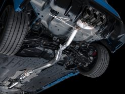 AWE Tuning 2023 Honda Civic Type R FL5 Track Edition Exhaust w/ Triple Diamond Black Tips - Image 11