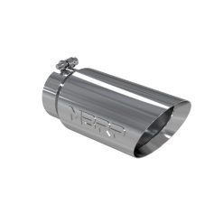 Alternative view of MBRP Universal Tip 5 O.D. Dual Wall Angled 4 inlet 12 length