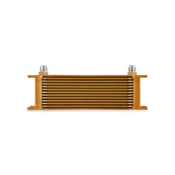 Mishimoto Universal 13-Row Oil Cooler Gold - Image 3