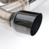 Invidia 2022+ Nissan Z 70mm Gemini Cat Back Exhaust - Single Layer Black Tip