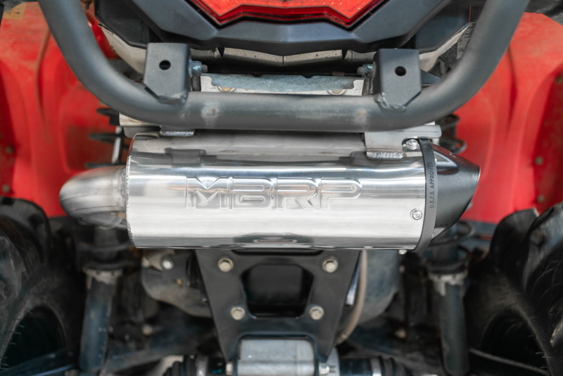 MBRP 15-Up Can-Am OUtlander 450/500/570 US Market Only 5in Performance Series T304 Slip-on Exhaust - Image 5