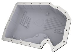 aFe 05-19 VW 1.8L/2.0L w/o Oil Sensor Engine Oil Pan Black POWER Street Series w/ Machined Fins - Image 4
