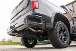Corsa 22-23 Chevrolet Silverado 1500 Cat-Back Dual Rear Exit with Turn Down Tail Pipes - Image 4
