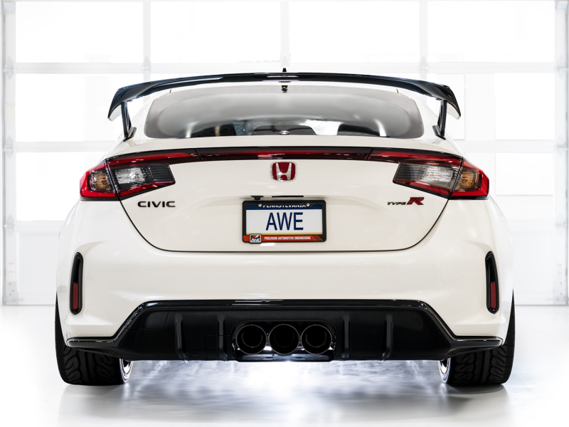 AWE Tuning 2023 Honda Civic Type R FL5 Touring Edition Exhaust w/ Triple Diamond Black Tips - Image 21