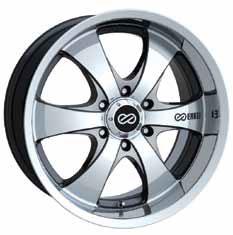 Alternative view of Enkei M6 Universal Truck&SUV 18x8.5 30mm Offset 6x135 Bolt Pattern 87mm Bore Mirror Finish Wheel
