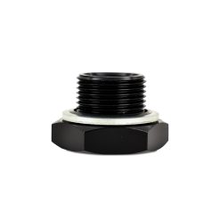Mishimoto M22 x 1.5 With 1/8-27 NPT Port - Aluminum Fitting - Black