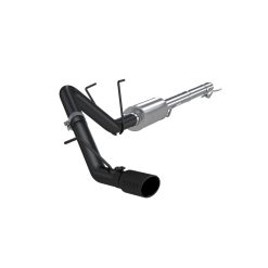 Alternative view of MBRP 09-14 Dodge Ram 1500 5.7L Cat-Back Single Side AL - Black