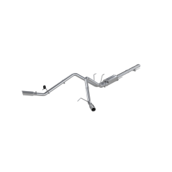 Alternative view of MBRP 2009 Dodge Ram 1500 5.7L Cat Back Dual Split Side