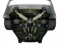 Injen 03-08 350Z Dual 60mm SS Cat-Back Exhaust w/ Built In Resonated X-Pipe - Image 4
