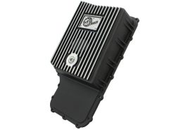 Alternative view of aFe Power Transmission Pan Black Machined 11-14 Ford 6R140 Trucks V8 6.7L (td)
