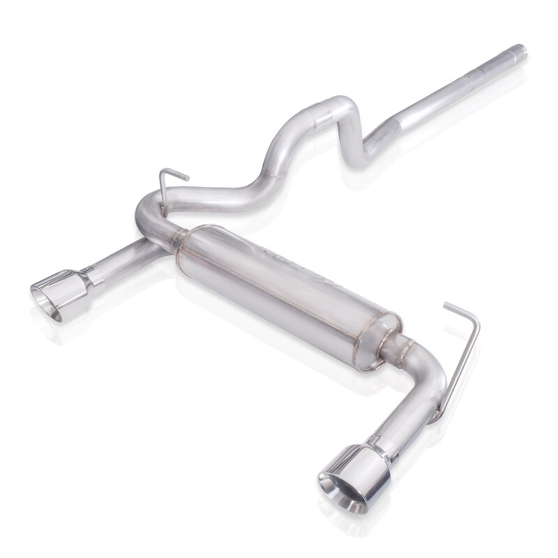 Stainless Works 2018+ Jeep Wrangler JL 304SS Factory Connect 2.5in Cat Back Exhaust System - Image 2