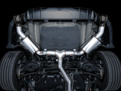 AWE Tuning 22+ Honda Civic Si/Acura Integra Touring Edition Catback Exhaust - Dual Diamond Black Tip - Image 3