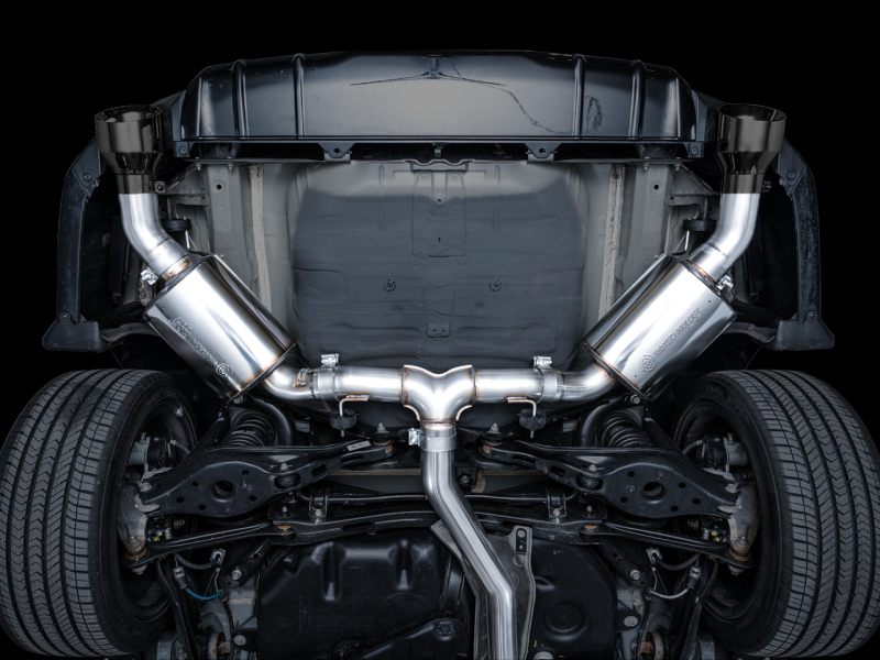 AWE Tuning 22+ Honda Civic Si/Acura Integra Touring Edition Catback Exhaust - Dual Diamond Black Tip - Image 3