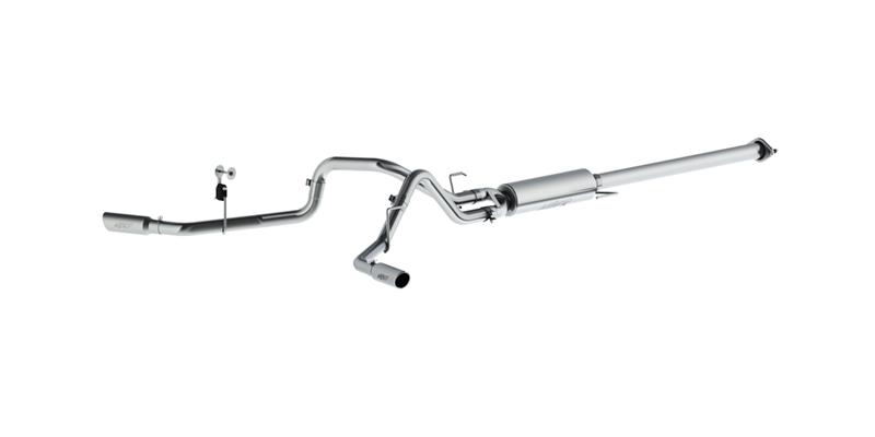 MBRP 2015 Ford F-150 2.7L / 3.5L EcoBoost 2.5in Cat Back Dual Side Split Alum Exhaust System - Image 3