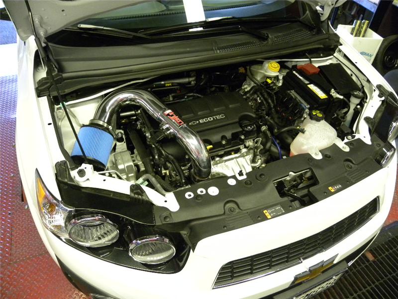 Injen 12-20 Chevrolet Sonic 1.4L Turbo 4cyl Polished Short Ram Cold Air Intake w/ MR Technology - Image 3