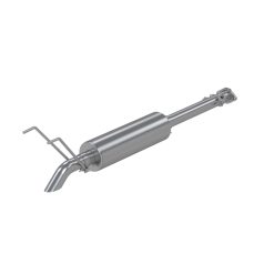 Alternative view of MBRP 01-05 Toyota Tacoma 2.4/2.7/3.4L 2.5in Cat Back Turn Down Style T409 Exhaust System