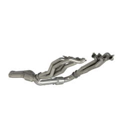 Alternative view of Kooks 22+ Ford F-150 Raptor R 5.2L 4V. 1-7/8in. Headers and GREEN Catted Connections