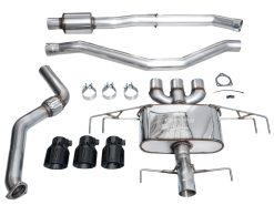 AWE Tuning 2024 Acura Integra Type S DE5 FWD Touring Edition Exhaust w/ Triple Diamond Black Tips - Image 15