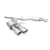 Stainless Works 2024 Mustang GT Catback Dual Tips Legend Sound H-Pipe Factory Connect Exhaust