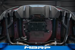MBRP 18-20 Ford Mustang GT 2.5in T304 Non Active Dual Axle Back Exhaust System - 4in Dual Wall Tips - Image 6
