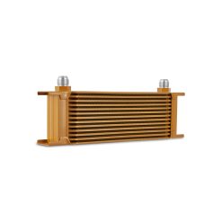 Mishimoto Universal 13-Row Oil Cooler Gold - Image 4