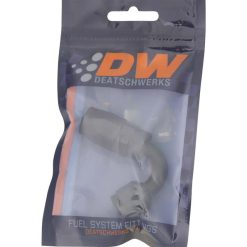 Alternative view of DeatschWerks 6 AN Female Flare Swivel 120-Degree Hose End CPE - Anodized Matte Black
