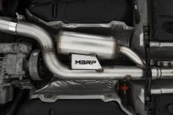 MBRP 17-19 VW Golf Sportwagen/Alltrack 1.8T T304SS 3in Cat-Back 2.5in Dual Split Rear w/ CF Tips - Image 4