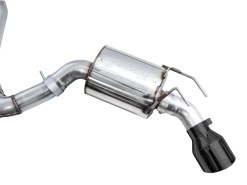 AWE Tuning 22+ Honda Civic Si/Acura Integra Touring Edition Catback Exhaust - Dual Diamond Black Tip - Image 14