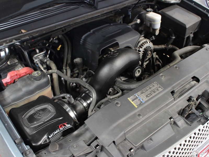 aFe Momentum GT Stage-2 Si Pro DRY S Intake System GM Trucks/SUVs V8 4.8L/5.3L/6.0L/6.2L (GMT900) El - Image 6