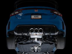 AWE Tuning 2023 Honda Civic Type R FL5 Touring Edition Exhaust w/ Triple Chrome Silver Tips - Image 31