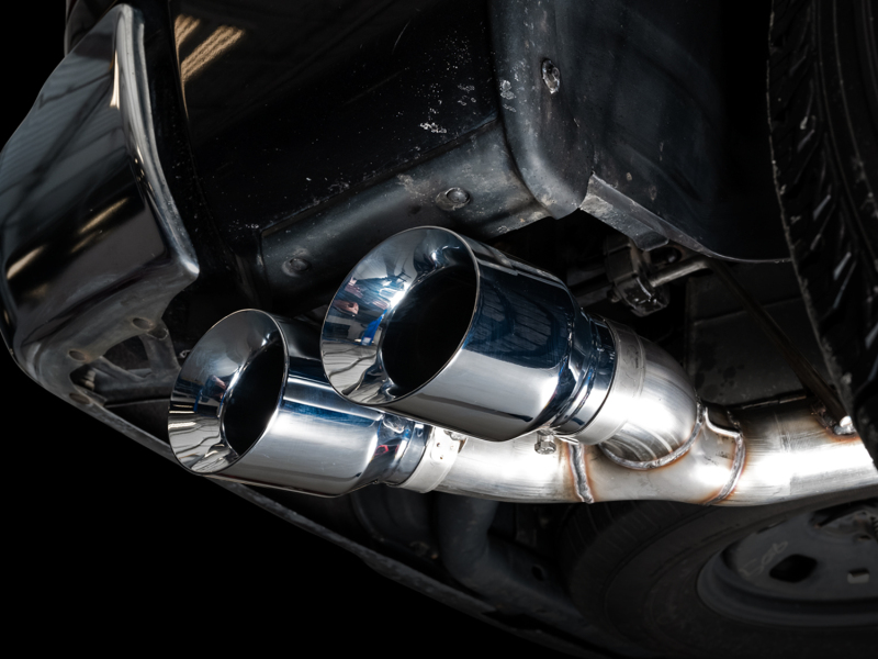 AWE Tuning 09-18 RAM 1500 5.7L (w/o Cutouts) 0FG Single Side Exit Cat-Back Exhaust - Chrome Tips - Image 2