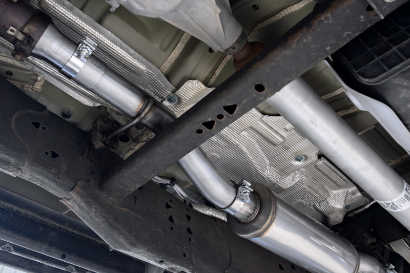 MBRP 2021+ Chevy Tahoe / GMC Yukon Alum. 3in Cat-Back Dual Split Exhaust w/ Quad Tips - Image 4