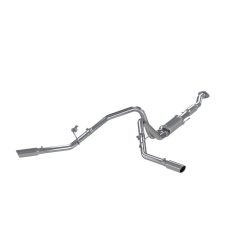 Alternative view of MBRP 11 Ford F-150 5.0L V8 Aluminized Cat Back Dual Split Side Exit