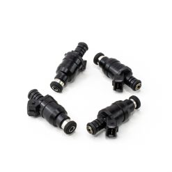 Alternative view of DeatschWerks 240sx CA18DET Low Z 800CC Low Z Top Feed Injectors