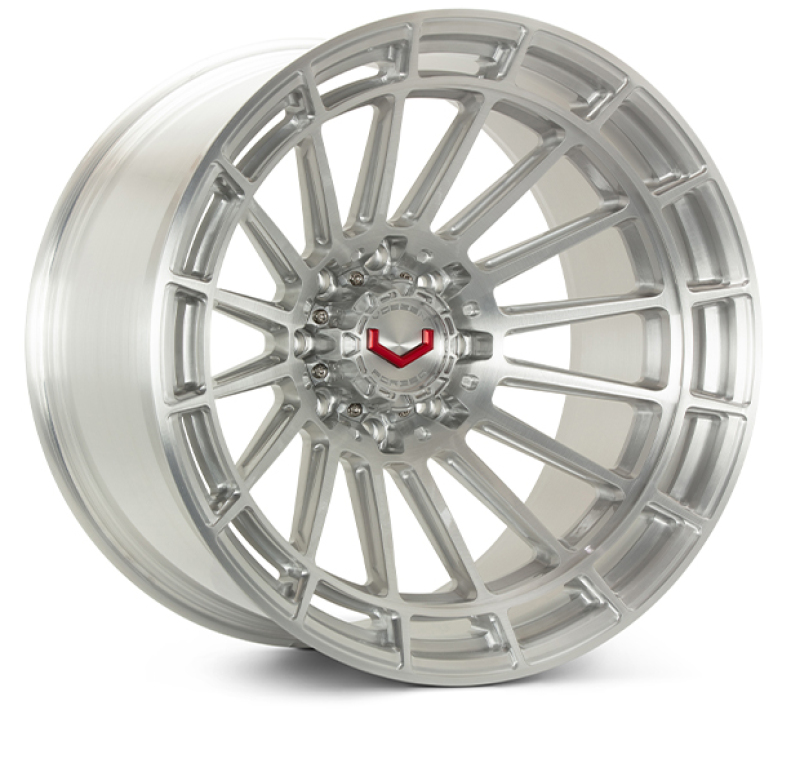Vossen LCX-01 24x12 - 6x139.7 - ET44 - Ultra Deep - 78.1 - Brushed Gloss Clear Wheel