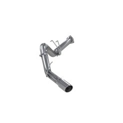 Alternative view of MBRP 2015 Ford F250/350/450 6.7L 4in Single Side Exit T409 Exhaust Includes 5in Tip
