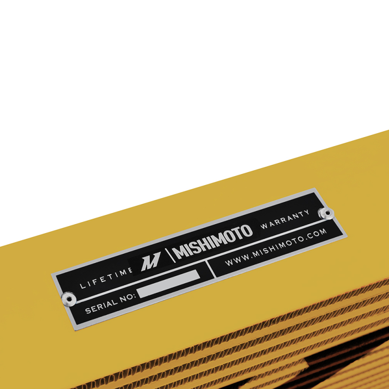 Mishimoto Universal Intercooler S-Line - Gold - Image 4