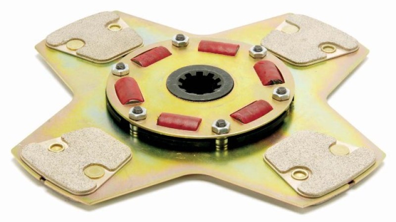 McLeod Disc Racing Only Sprung Hub Flat 4 Paddle 10.5in X 1-1/8 X 26 Spl